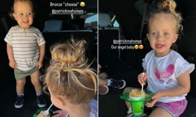 Brittany Mahomes Calls Daughter Sterling ‘Our Angel Baby’ amid Family Car Ride with Son Bronze