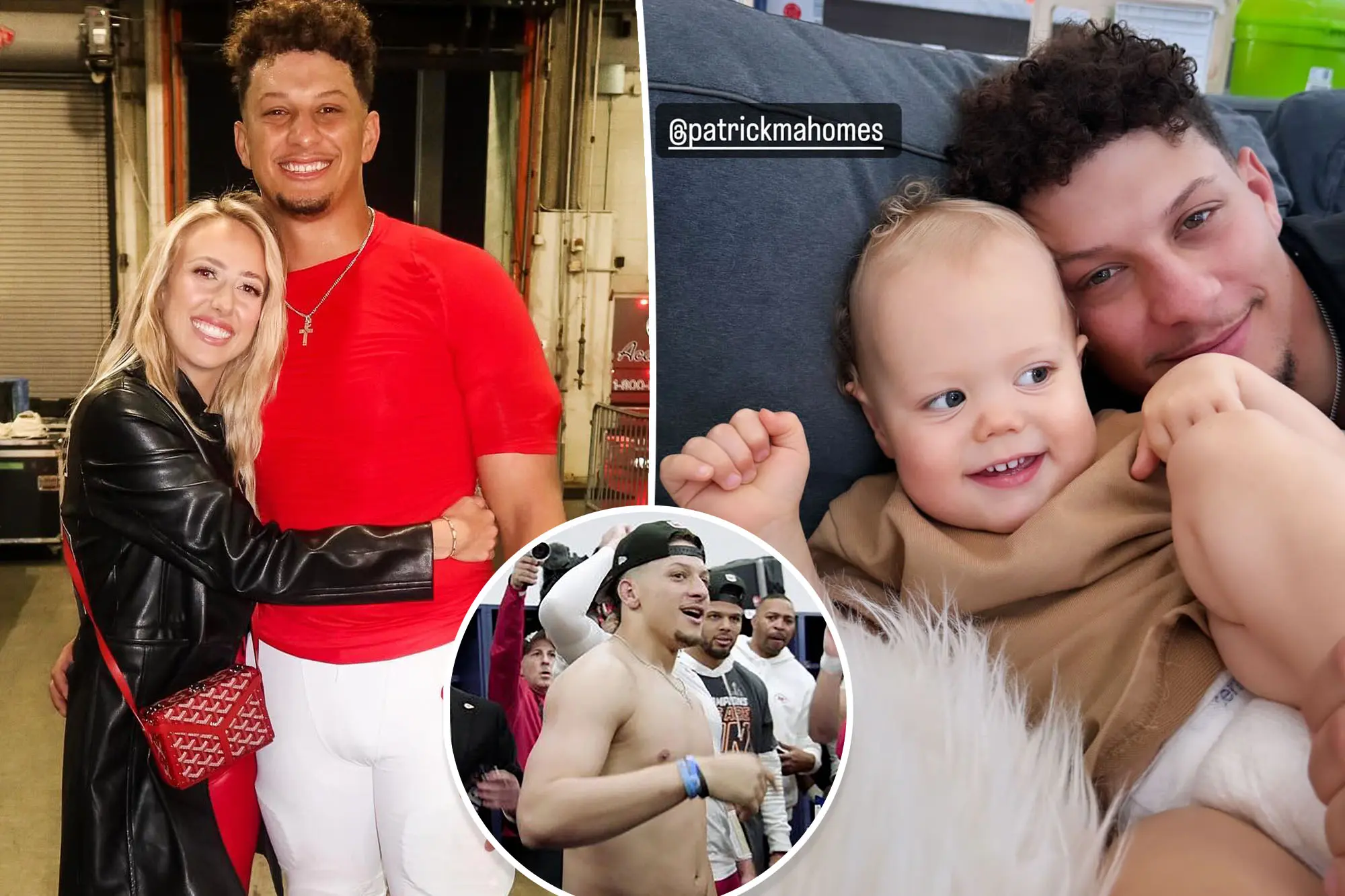 Brittany Mahomes swoons over her "hottttttt hubby" Patrick after he stands up for his "dad bod."