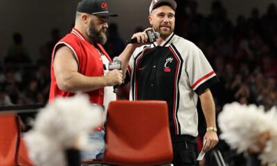 Jason Kelce Defends Brother Travis’ Antics While Accepting College DiplomaJason Kelce has stepped up in his brother’s defense after several people criticized the Kansas City Chiefs