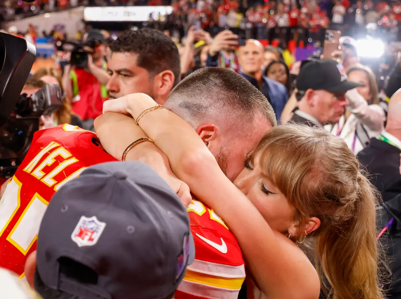 Travis Kelce lifting Taylor Swift at Coachella felt like a moment lifted from an 'SNL' skit.