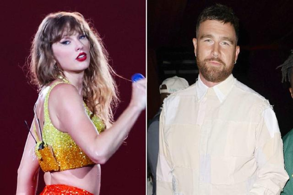 Taylor Swift fans go wild over Travis Kelce's sweet reaction to a Swiftie wearing his jersey to Paris Eras Tour