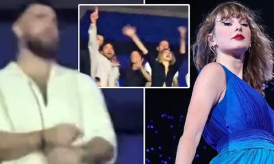 Taylor Swift performs The Alchemy for boyfriend Travis Kelce as a surprise song during Paris tour stop of her The Eras tour ... as he watches from the crowd alongside Gigi Hadid and Bradley Cooper
