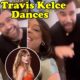 Travis Kelce dances with co-star Niecy Nash on set as Taylor Swift continues Eras Tour in Paris
