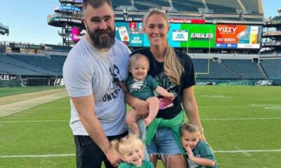 Jason Kelce jokes he’s ready to ‘beat’ on his daughter’s four-year-old crush