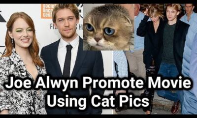 Joe Alwyn Promotes Movie With Taylor Swift’s BFF Emma Stone ‘Kinds of Kindness’ Using Cat Pics