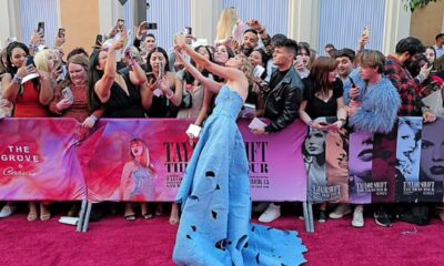 "Taylor Swift Faces Backlash from 'Disappointed Fans' for 'Shameless Self-Promotion' at Eras Tour Film Premiere Amid Silence on Israel Terror Attacks Killing 2,400"