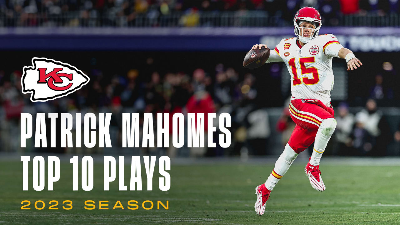 NFL showcases Patrick Mahomes’ top 10 plays from 2023