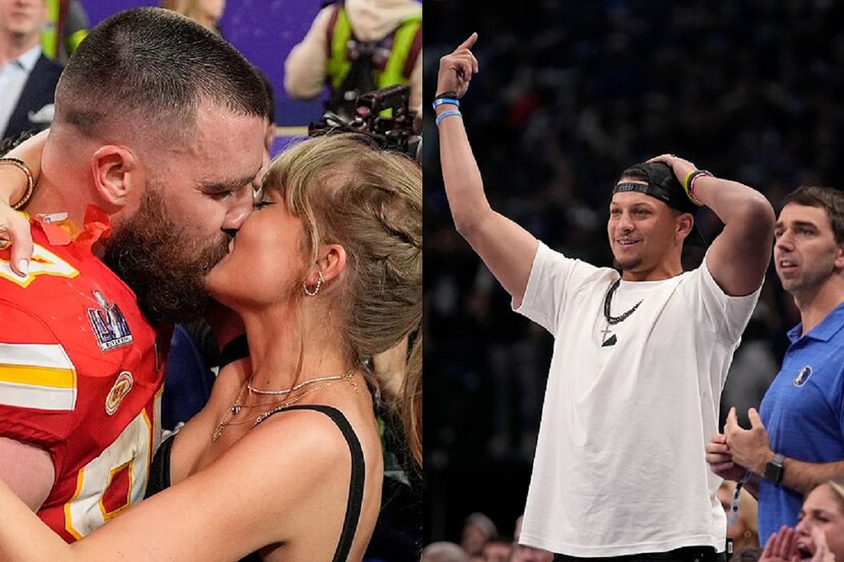 Chiefs' Patrick Mahomes gets honest about how Travis Kelce met Taylor Swift