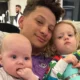 Brittany Mahomes and NFL star husband Patrick share their 'perfect Sunday' with daughter Sterling, three, and son Bronze, one, as they enjoy donuts and cartoons
