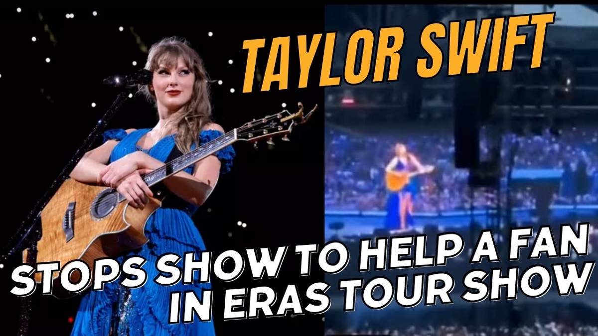 Taylor Swift Stops Show to Sing to Help Fan in Distress