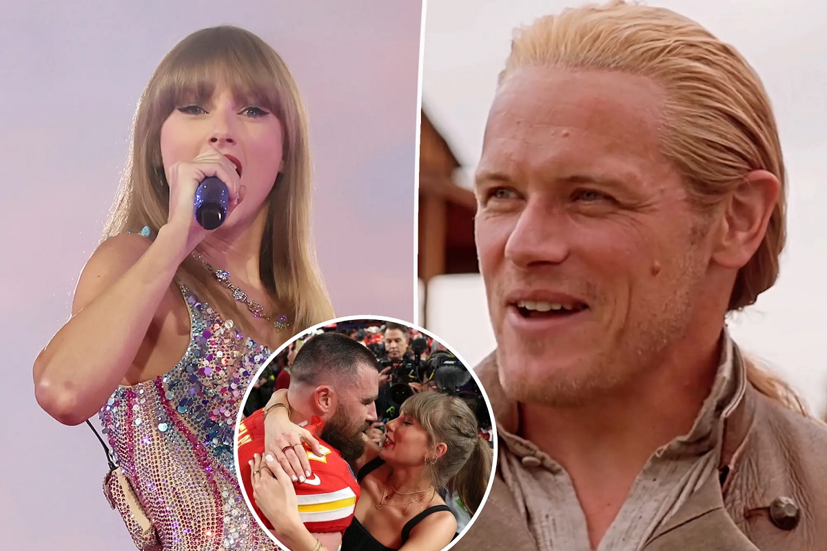 Is Sam Heughan Trying To Woo Taylor Swift Away From Travis Kelce When The ‘Outlander’ Cast Goes To ‘The Eras Tour’