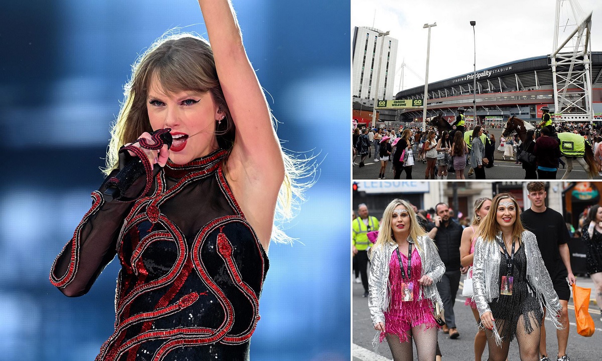 Taylor Swift mania arrives in Wales as 70,000 fans of the music icon begin pouring into Cardiff for the latest leg of her sell-out Eras tour