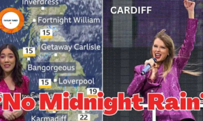 Do you know Taylor Swift Just Got Her Very Own Weather Forecast on Live TV: 'No Midnight Rain, Just a Delicate Breeze'