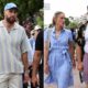 Travis Kelce wears a Fearless friendship bracelet at a Cannes Lions panel as he admits he's got 'more fans' thanks to girlfriend Taylor Swift's VERY dedicated following