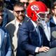 President Biden Hands the Mic to Travis Kelce at Chiefs’ Super Bowl Celebration Event