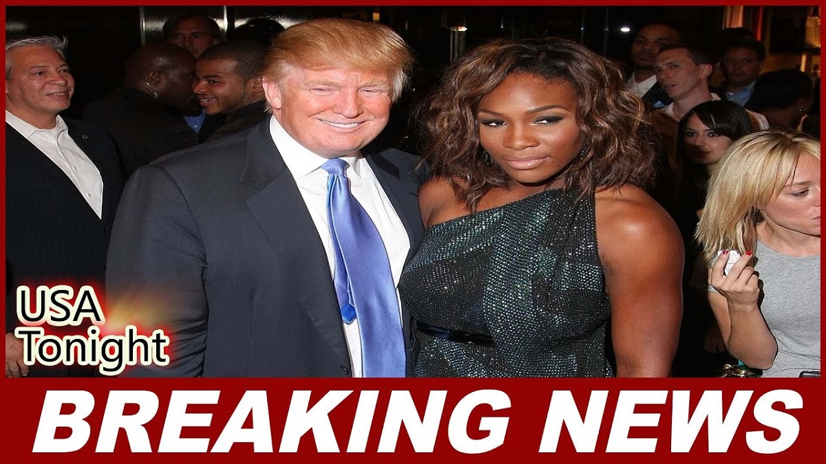 Serena Williams gets testy when asked about Trump after being named on regular call list