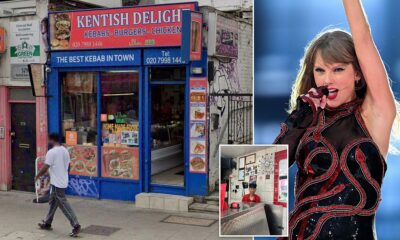 EXCLUSIVEThe modest kebab shop that's become a magnet for Swifties: How fans are flocking to tiny north London takeaway after Taylor Swift put in £450 chicken doner order for her entourage during Wembley show