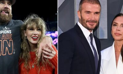 David Beckham tells Taylor Swift 'ridiculous' situation has improved for her and Travis Kelce