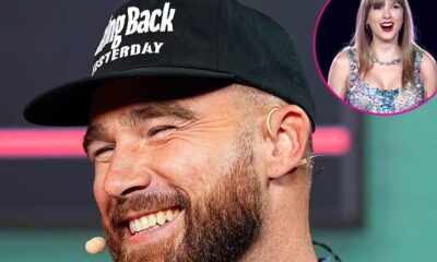 Travis Kelce Smiles at Charity Event When Asked About Making ‘An Honest Woman’ Out of Taylor Swift