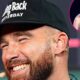 Travis Kelce Smiles at Charity Event When Asked About Making ‘An Honest Woman’ Out of Taylor Swift