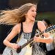 Taylor Swift fights back tears as she's overwhelmed by fans' cheers at her final Liverpool show... after ex Joe Alwyn broke his silence on their split