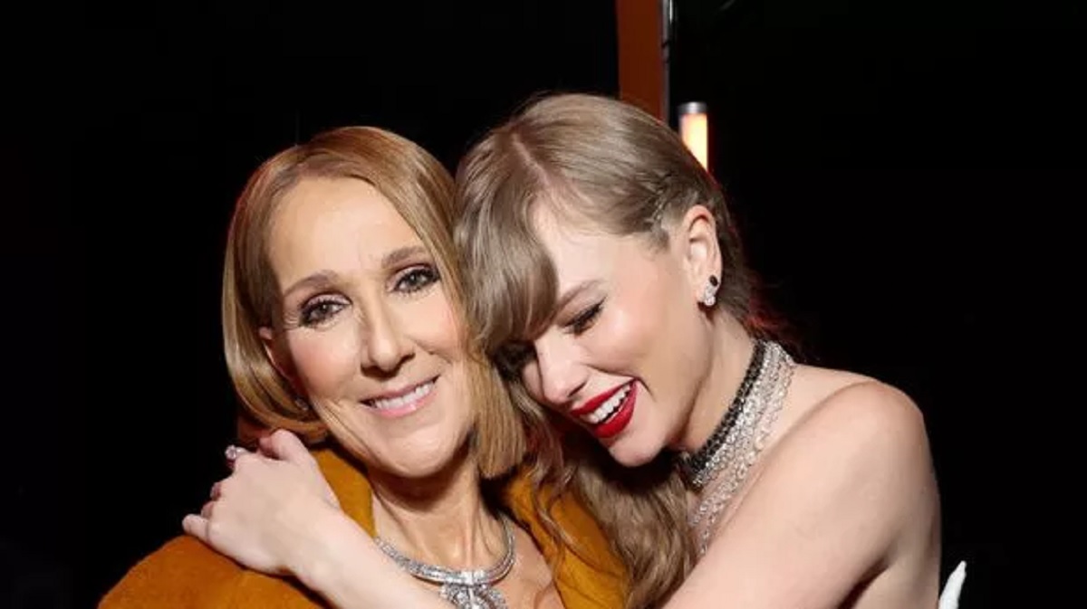 Celine Dion admits that she was 'very nervous' to present Taylor Swift with Album of the Year at the 2024 Grammy Awards amid health battle