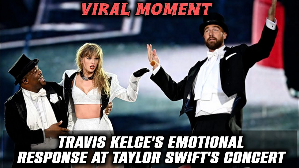 JUST IN : Fans were deeply overwhelmed by Travis Kelce's emotional reaction during Taylor Swift's mashup tribute at the Eras Tour. His visible display of emotions resonated strongly with the Fans...Read More