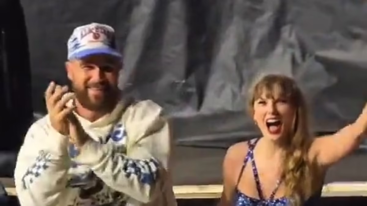 Travis Kelce was seen on the set of "Grotesquerie" in Hollywood after returning from Taylor Swift’s European tour in Amsterdam. Fans noticed a hickey on him, sparking outrage and speculation about Swift's involvement.