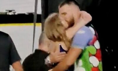 Travis Kelce's heartfelt words to Taylor Swift before their first sweet kiss in Amsterdam, revealing their affection publicly after the concert together, promised to astonish the world... Read more.