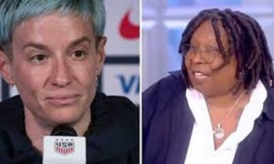 Whoopi Goldberg, along with soccer superstar Megan Rapinoe, have announced their intention to leave America? Full story in comments!