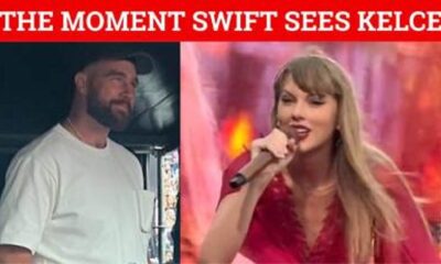 BREAKING: Travis Kelce proposes to Taylor Swift in Dublin. She reacts with overwhelming emotion and joy, visibly surprised and unable to contain her excitement.