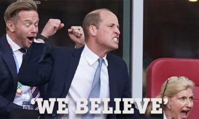 Prince William Supporting England in on going tournament saying “There’s been a lot of criticism but at the end of the day we’re in the final and that’s all that matters. Forget all the outside noise, we’re in the final.