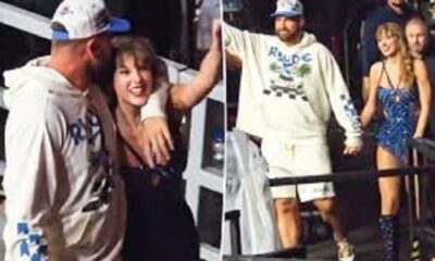 What Travis Kelce Told Taylor Swift before she allowed their first sweetly kisses in Amsterdam to showing their affection openly after enjoying the concert together would shock the world...Read More.