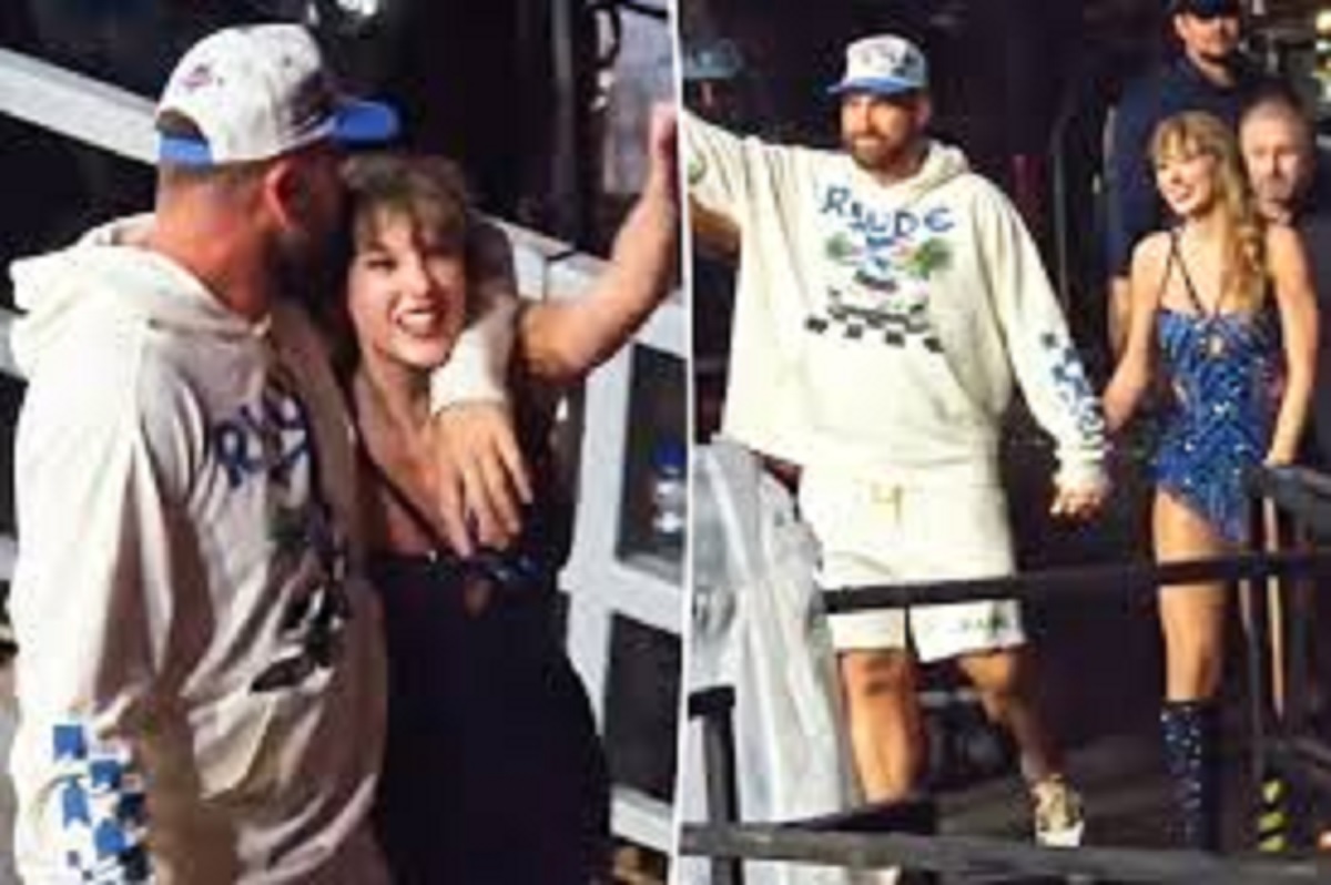 What Travis Kelce Told Taylor Swift before she allowed their first sweetly kisses in Amsterdam to showing their affection openly after enjoying the concert together would shock the world...Read More.