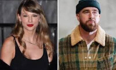 After not seeing Taylor Swift for like 3 weeks, The moment Travis Kelce saw this photo of Taylor, He couldn’t hide his Hilarious Reaction…. See Full Clip