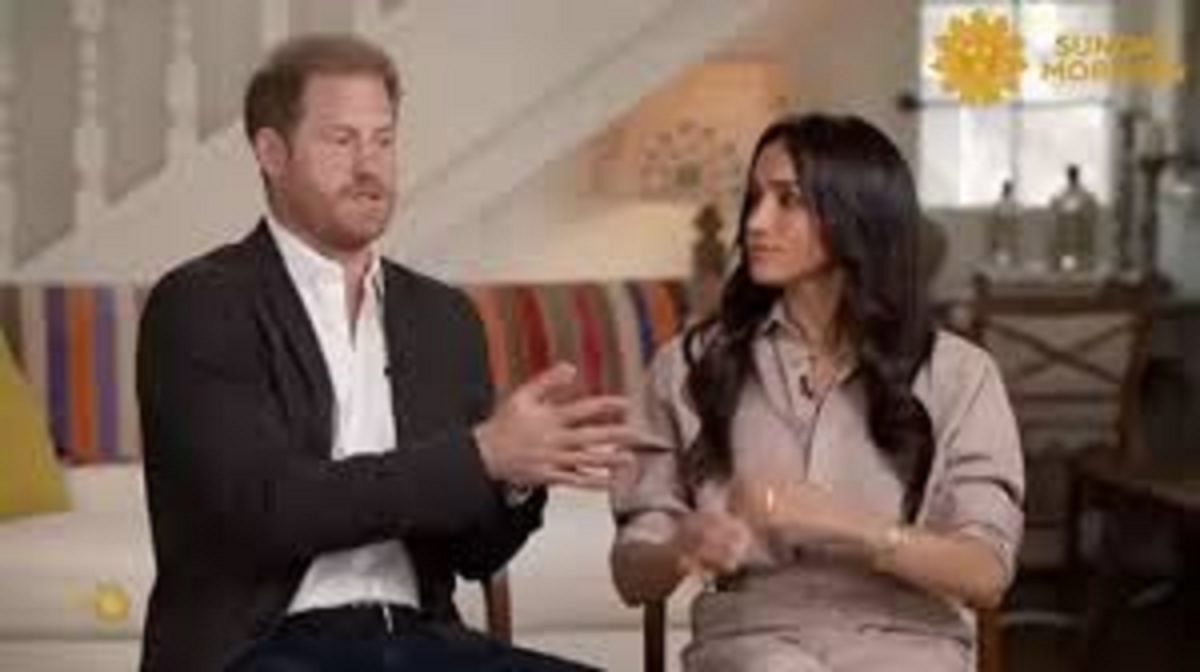 BREAKING NEWS : Cameras caught Meghan Markle attempting to slap Prince Harry after he interrupted her during a recent CBS interview. The incident raises questions about the couple’s . . . See More