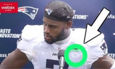 EXPOSED: the Patriots cut him, JuJu Smith-Schuster was seen with a Chiefs logo under his Patriots practice jersey. This incident occurred just before his release from the team.