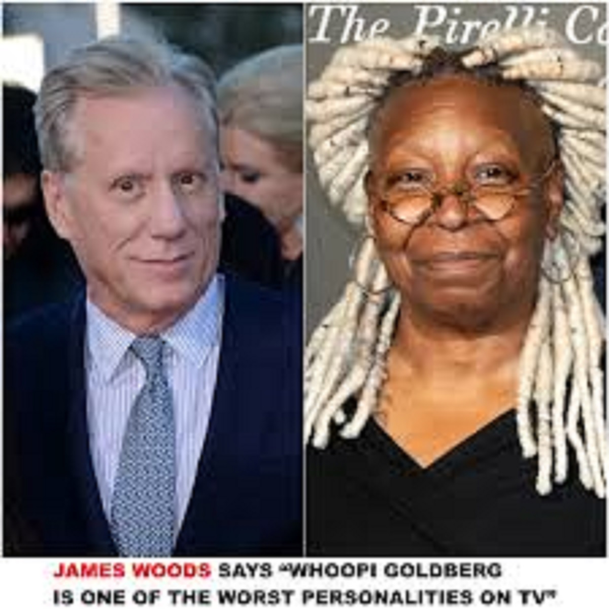 CONTROVERSY :   James Woods describes Whoopi Goldberg as one of the worst television personalities ever, expressing strong disapproval of her ... Find Out Details