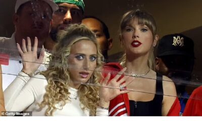 LIFE-CHANGING: Brittany Mahomes reacts as Travis Kelce and Taylor Swift Laughs at Patrick Mahomes after losing top spot in the Top 100 in NFL…..Find more