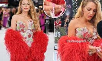 WATCH: Fans Criticize Blake Lively’s Reaction to Fan-Gifted Friendship Bracelet for Clashing with Her Outfit