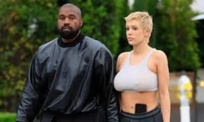 JUST IN: Kanye West’s wife Bianca Censori wears a see-through outfit that exposes her chest as they attend a birthday party at Chateau Marmont...Fans reacts.